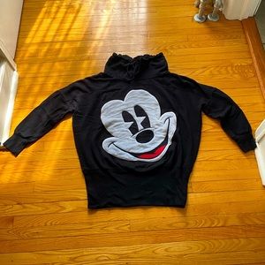 Oversized Disney Store Mickey Mouse cozy cowl neck sweater